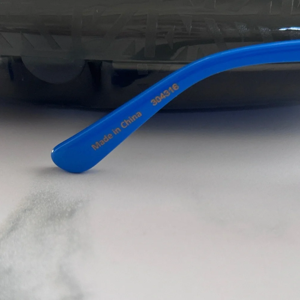 Vibrant Blue Kids Sunglasses